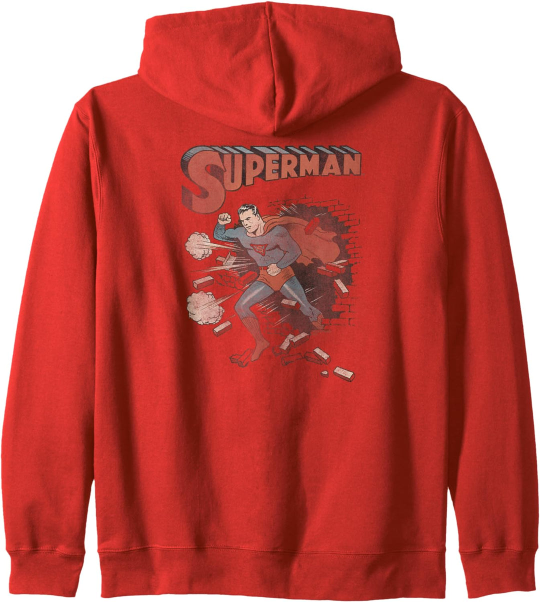 Superman Vintage Breakthrough Kapuzenjacke