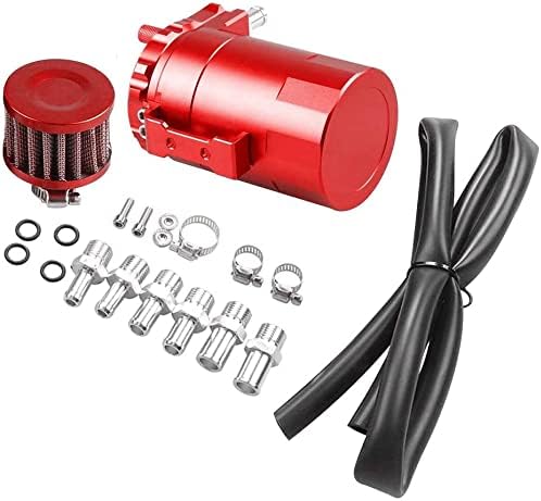 Olauffangbehälter 300 Ml, Öl Catch Tank, Oil Catch Can Aus Aluminium, Ölabscheiderbehälter Mit Luftf