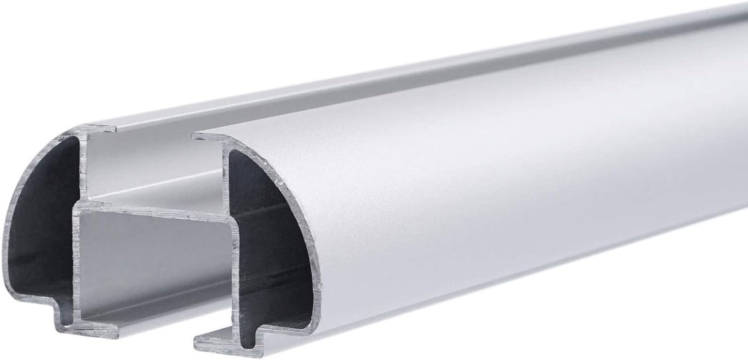 Kompletter Aluminium-Dachträger Easy Line Expert 135 cm für Renault Kangoo II Van 2008-2021 mit Befe