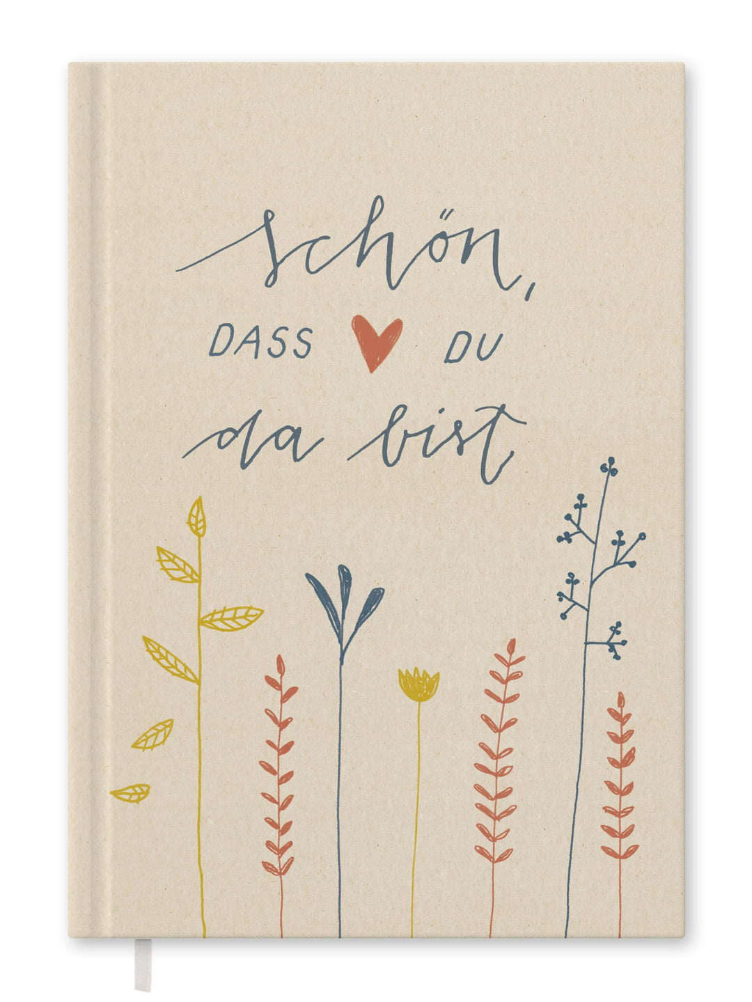 Eine der Guten Gästebuch für Hochzeit, Geburtstag und Ferienwohnung, Creme | 144 blanko Seiten, Hard