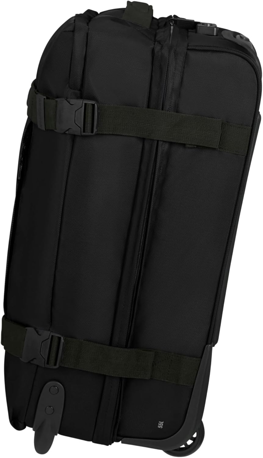 American Tourister Urban Track, Reisetasche mit 2 Rollen, 55 cm, 55 L, Schwarz (Asphalt Black) Schwa