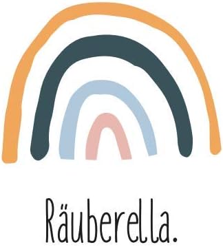 Räuberella® Panda-Kapuzenhandtuch Baby in Mint I 80x80cm I Musselin-Badetuch-Baby aus 100% Bio-Baumw