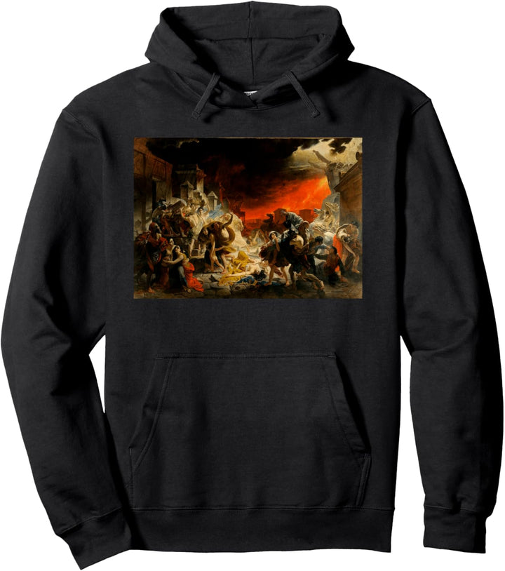 Der Letzte Tag Von Pompeji Gemälde Von Karl Brullov Pullover Hoodie