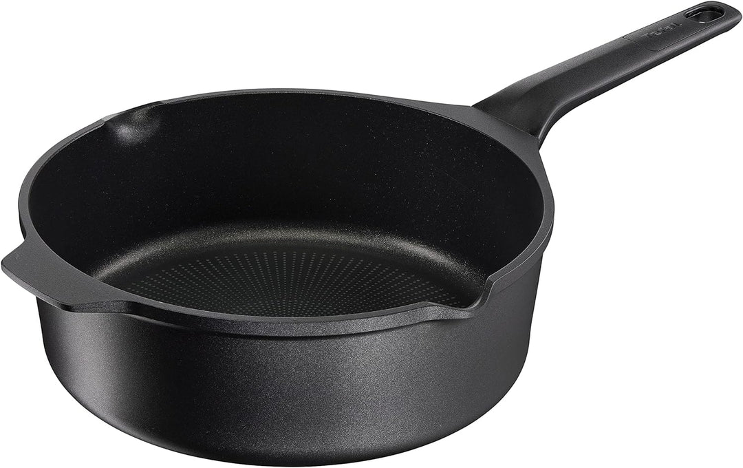 Tefal E24933 Robusto Aluguss Schmorpfanne 26 cm mit Deckel | einfache Reinigung | Antihaftversiegelu