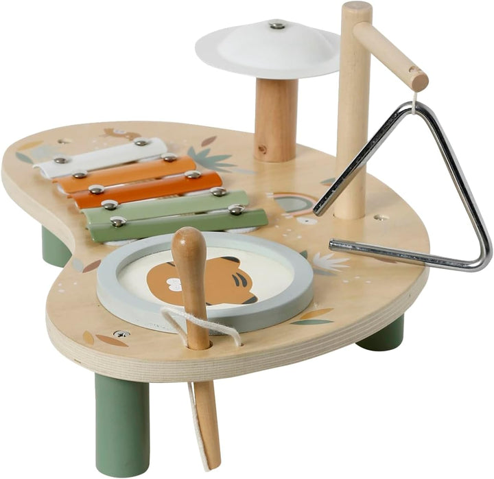 Vertbaudet Baby Musik-Spieltisch TANSANIA, Holz FSC® Natur