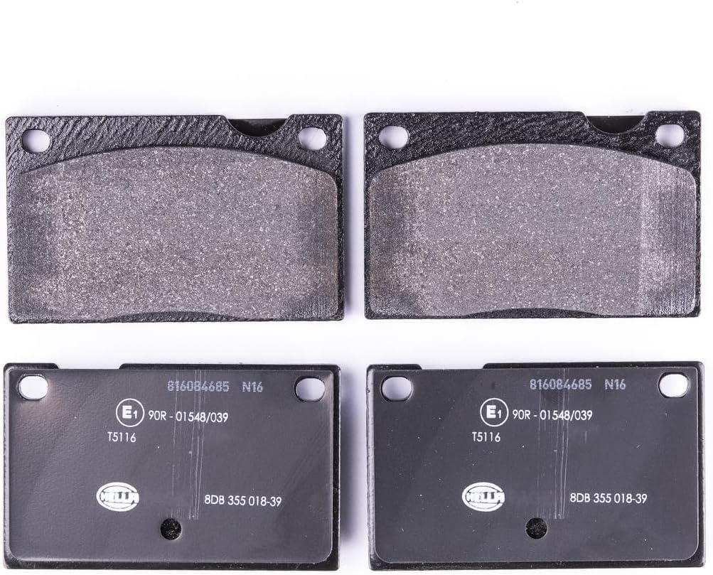 HELLA PAGID 8DB 355 018-391 Bremsbelagsatz - T5116 - Dicke/Stärke: 16mm - Bremssystem: Lucas - nicht