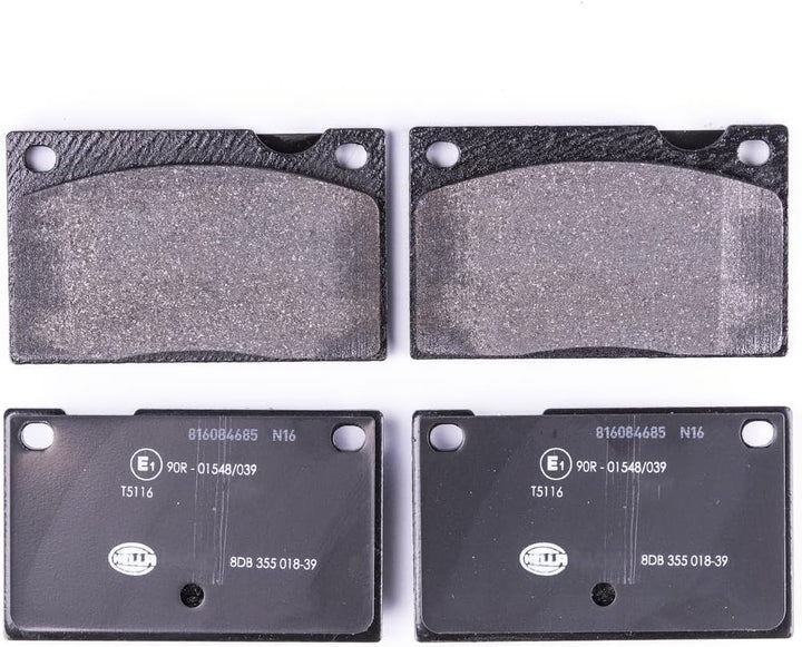 HELLA PAGID 8DB 355 018-391 Bremsbelagsatz - T5116 - Dicke/Stärke: 16mm - Bremssystem: Lucas - nicht