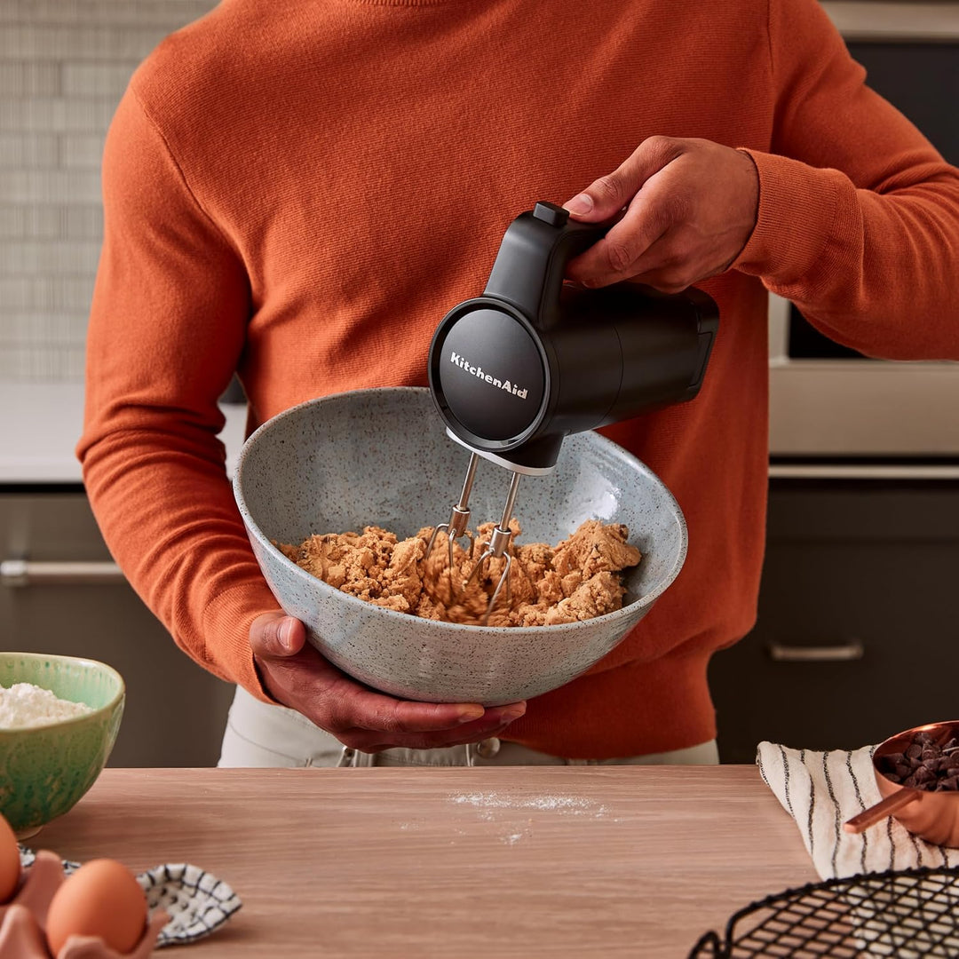KitchenAid Go 5KHMR762BM Kabelloser Handmixer mit Akku schwarz