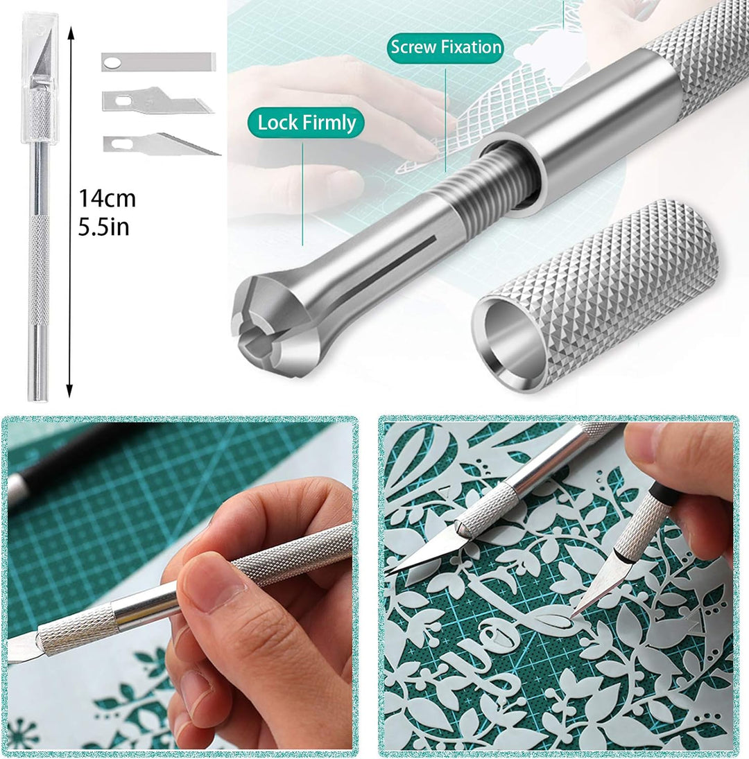 X SIM FITNESSX 39 Stück DIY Bastelwerkzeug Basic Tools Gundam Modellbau Werkzeuge Kraft Handwerk Wer