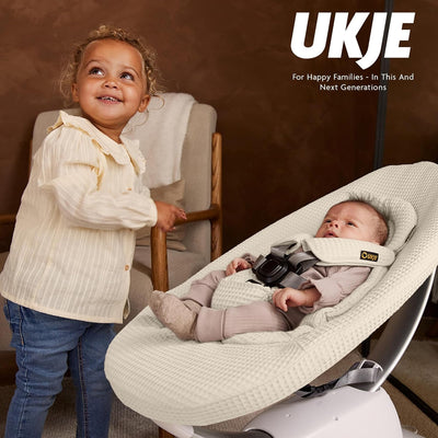 UKJE Schaukeleinsatz Kompatibel mit 4moms mamaRoo 5 Rockaroo Babyschaukel, Neugeborenes Schaukeleins