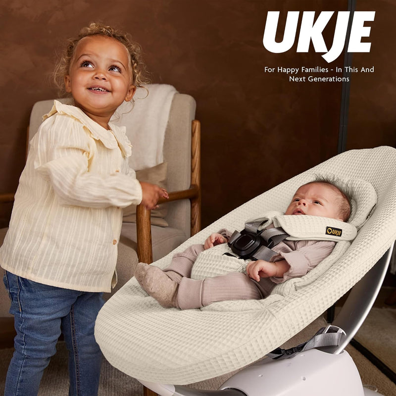 UKJE Schaukeleinsatz Kompatibel mit 4moms mamaRoo 5 Rockaroo Babyschaukel, Neugeborenes Schaukeleins