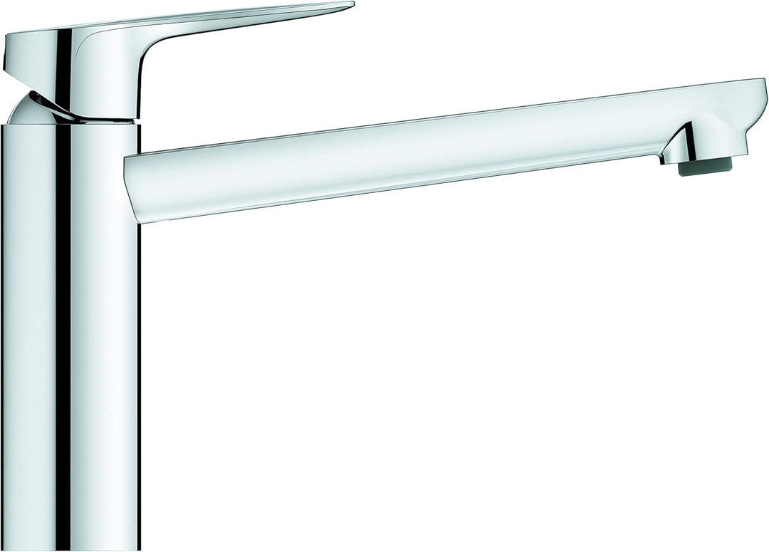 GROHE Start Curve - Einhand- Spültischarmatur (Einlochmontage, langlebige Oberfläche, Schwenkbereich
