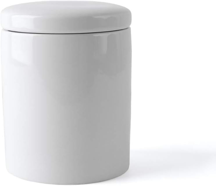 Holst Porzellan VD 003 Vorratsdose Zylinder 16 cm, weiss, 12.5 x 12.5 x 16 cm 12.5 x 12.5 x 16 cm Zy