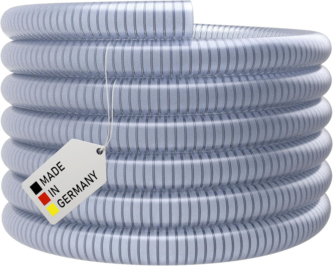 Saugschlauch *TRANSPARENT Klar Spiralschlauch Förderschlauch Pumpen Druckschlauch - METERWARE (50 mm