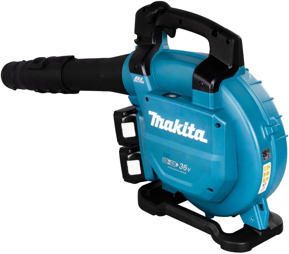 Makita DUB363PT2V Akku-Laubbläser/Sauger 2x18 V / 5,0 Ah, 2 Akkus + Doppelladegerät