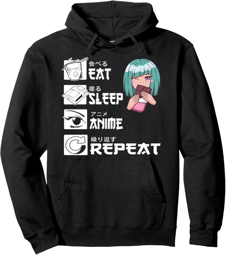 Anime Frauen Kawaii Anime Für Kinder Manga Anime Pullover Hoodie