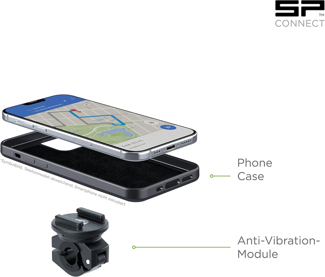 SP CONNECT Moto Mirror Bundle LT kompatible mit iPhone 11 Pro Max/XS Max iPhone 11 Pro Max/XS Max iP