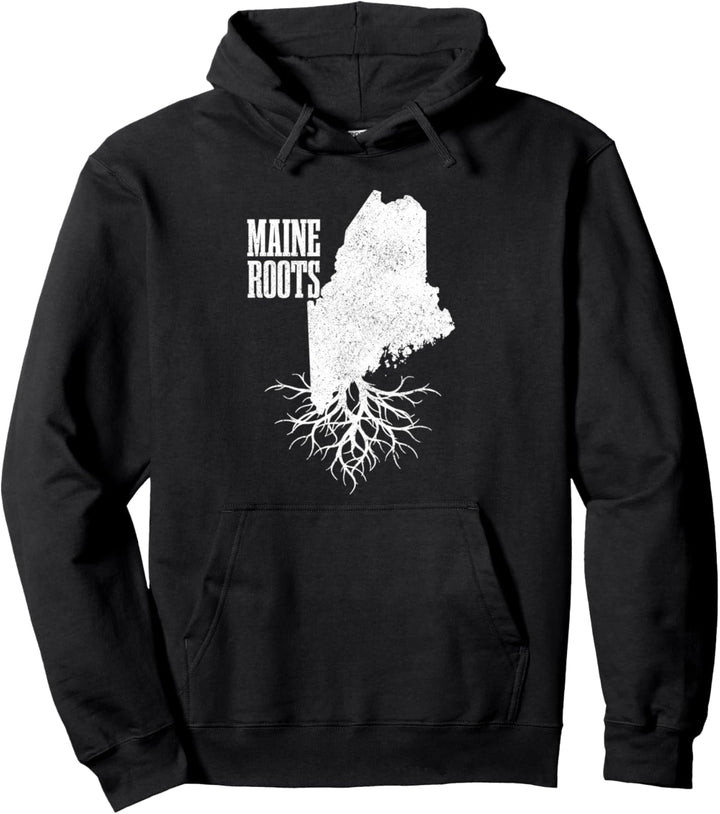 Maine Roots Vintage USA Amerika Kalifornien Pullover Hoodie