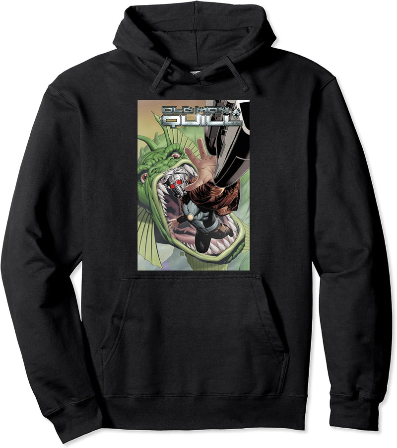 Marvel Old Man Quill Comic Cover Pullover Hoodie