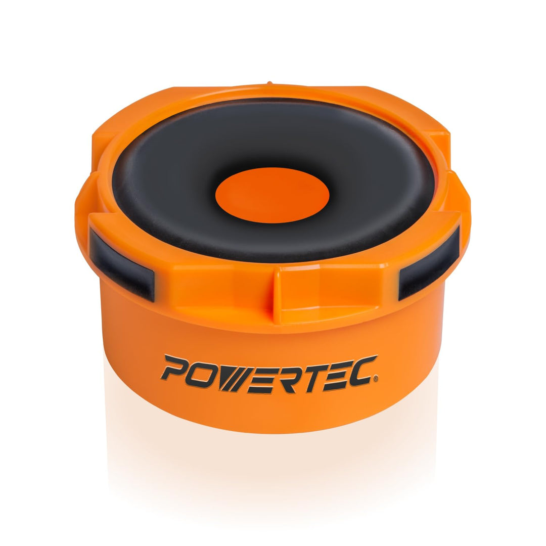POWERTEC 70354 Staubanschluss-Adapter für 3,5 cm ~ 2-1/2-Zoll-Anschluss auf 10,2 cm Staubsammelschla