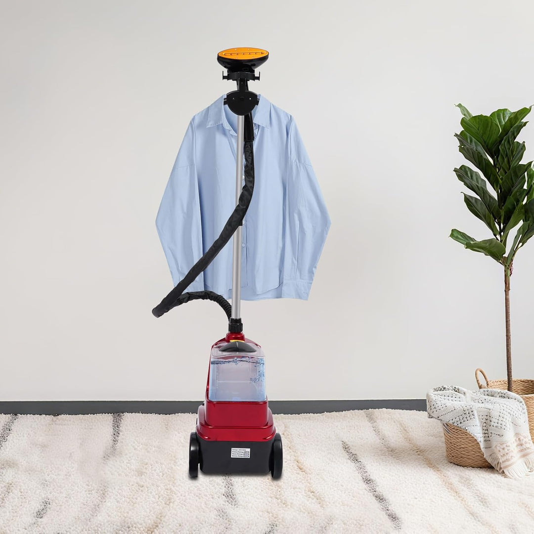Dampfbürste 2500W mit 3L Wassertank, Professioneller Kleider Dampfglätter Steamer, Vertikaler Stand-