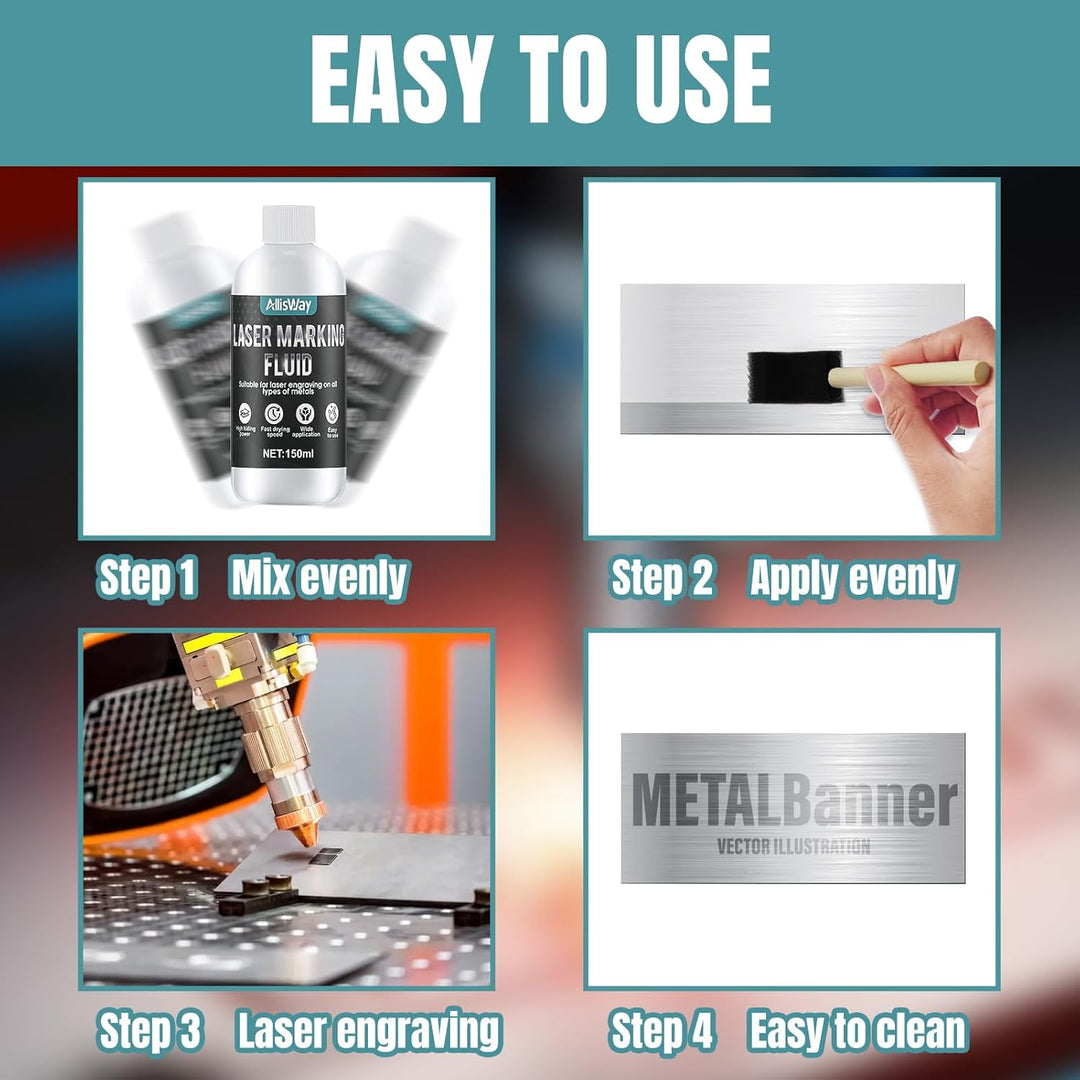 Lasermarkierungsflüssigkeit, Lasermarkierungspuder, Laser Markierungsspray, Laser Marking Fluid, Sch