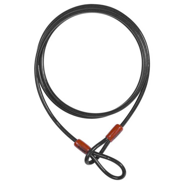 ABUS Schlaufenkabel Cobra 10 - Stahlseil mit Kunststoff ummantelt - Sicherung für Fahrrad- und Motor