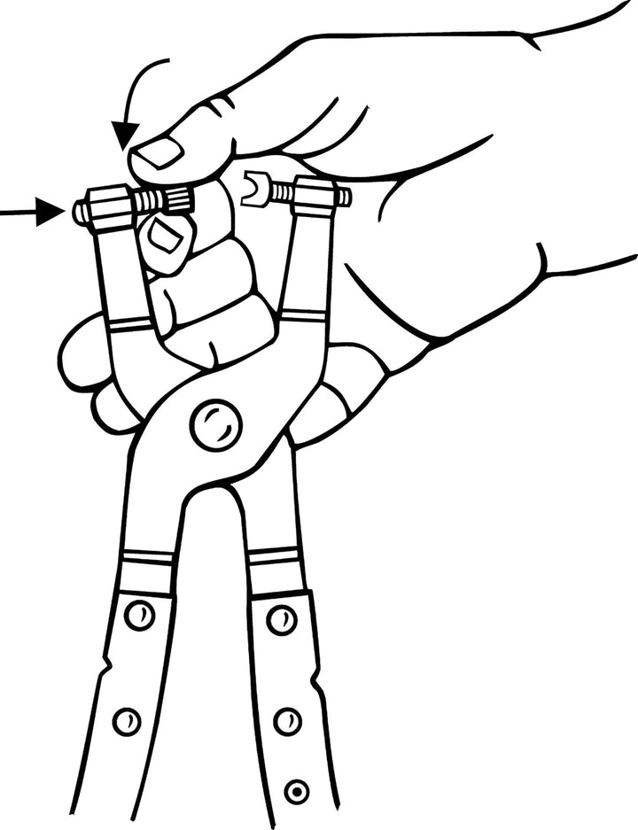 Lisle 17100 flach Band Schlauchschelle Zange Flachband-Schlauchschellenzange, Flachband-Schlauchsche