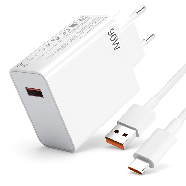 90W USB C Ladegerät für Xiaomi 17 15 Ultra 15t Pro 14 Ultra 14T 13T Redmi Note 14 13 12 Pro Poco X7