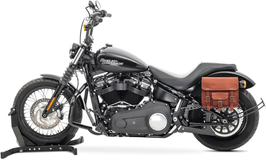 Craftride Motorrad Satteltasche SV1 Vintage Tasche 8 l braun