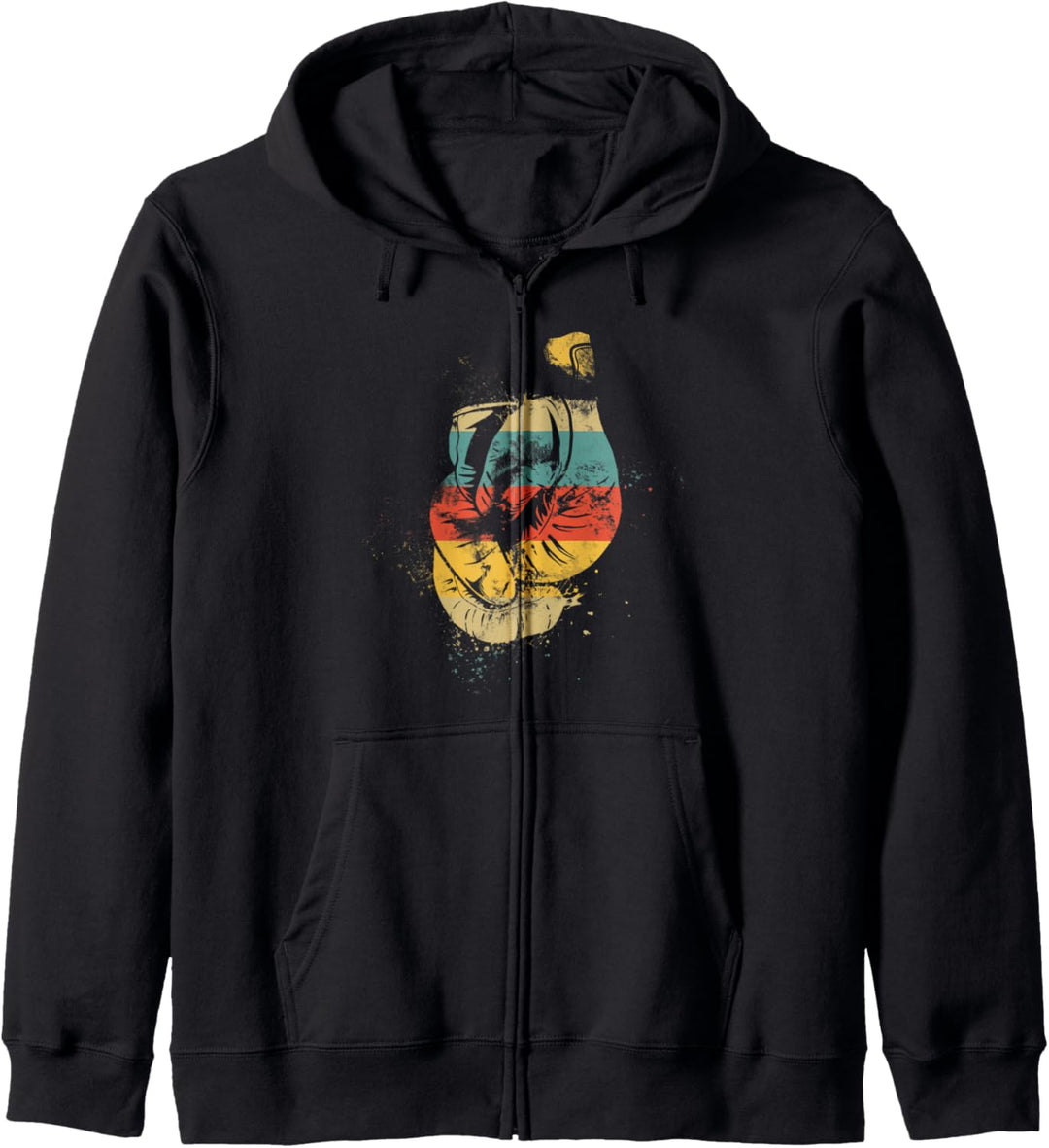Retro Boxen Kampfsport Boxkampf Geschenk - Vintage Boxer Kapuzenjacke