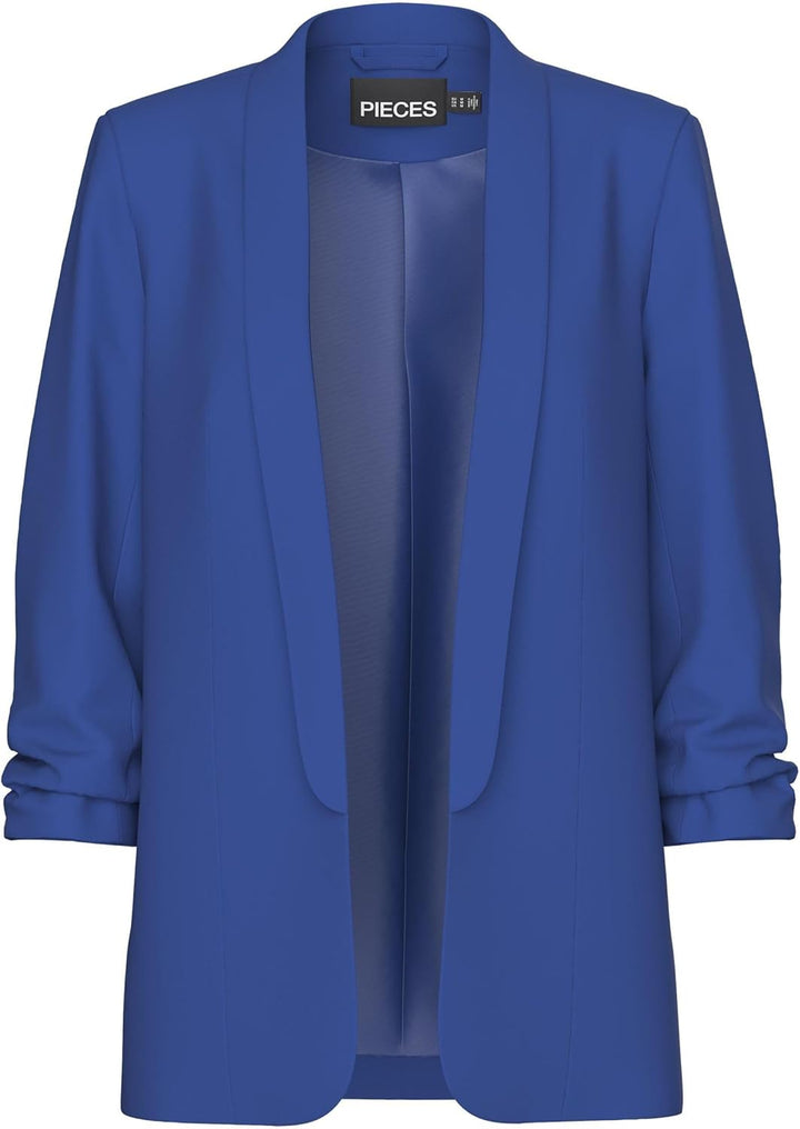 PIECES Female Blazer PCBOSELLA XS Mazarine Blue, XS Mazarine Blue