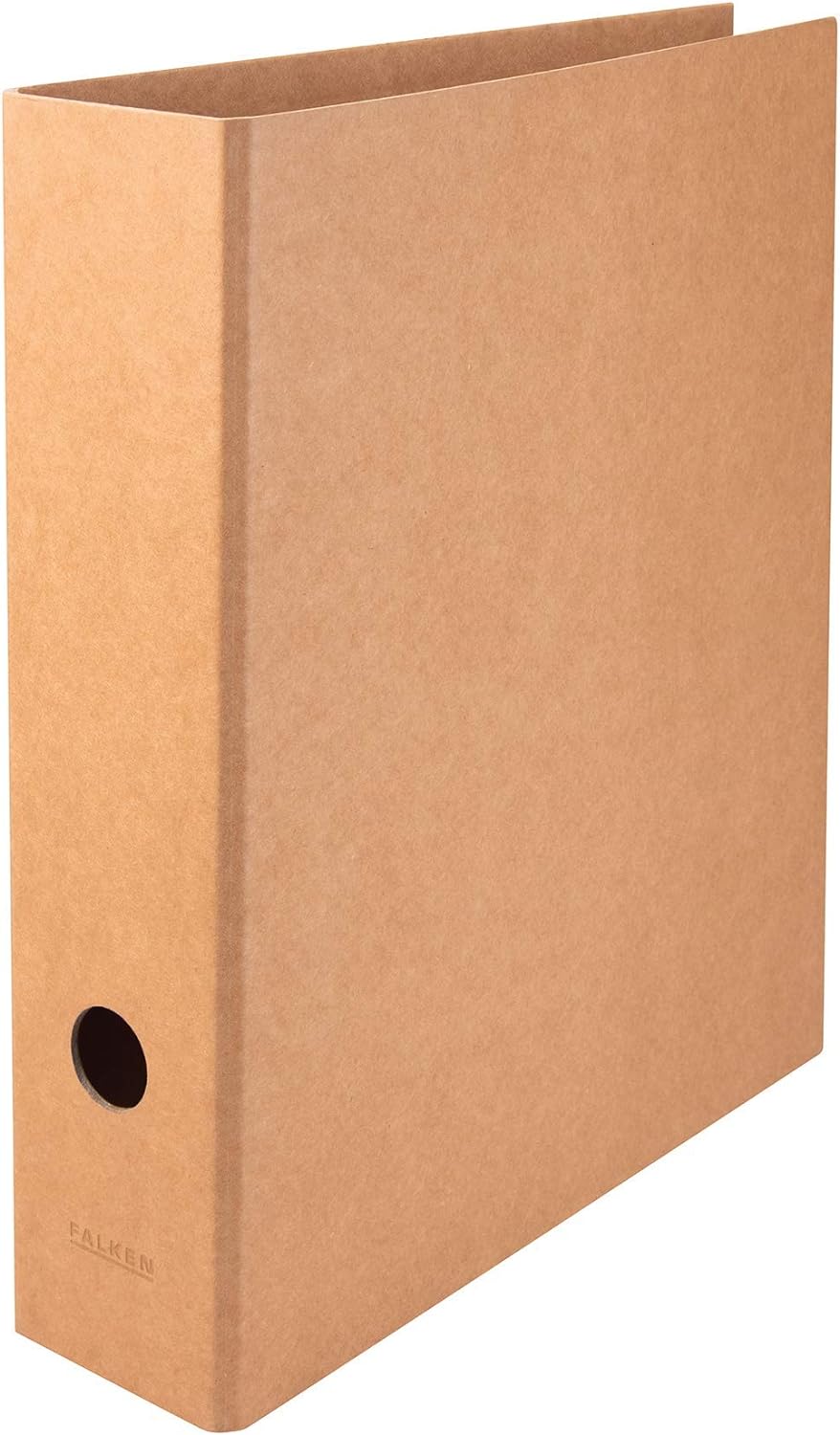 Original Falken 10er Pack Vegan-Ordner Pure Nature. Made in Germany. 8 cm breit DIN A4 Braun Aktenor