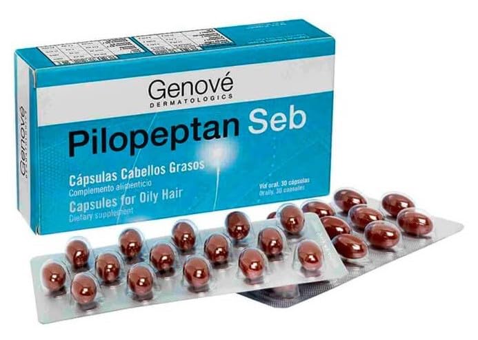 Pilopeptan Seb Cabellos Grasos 30 Caps