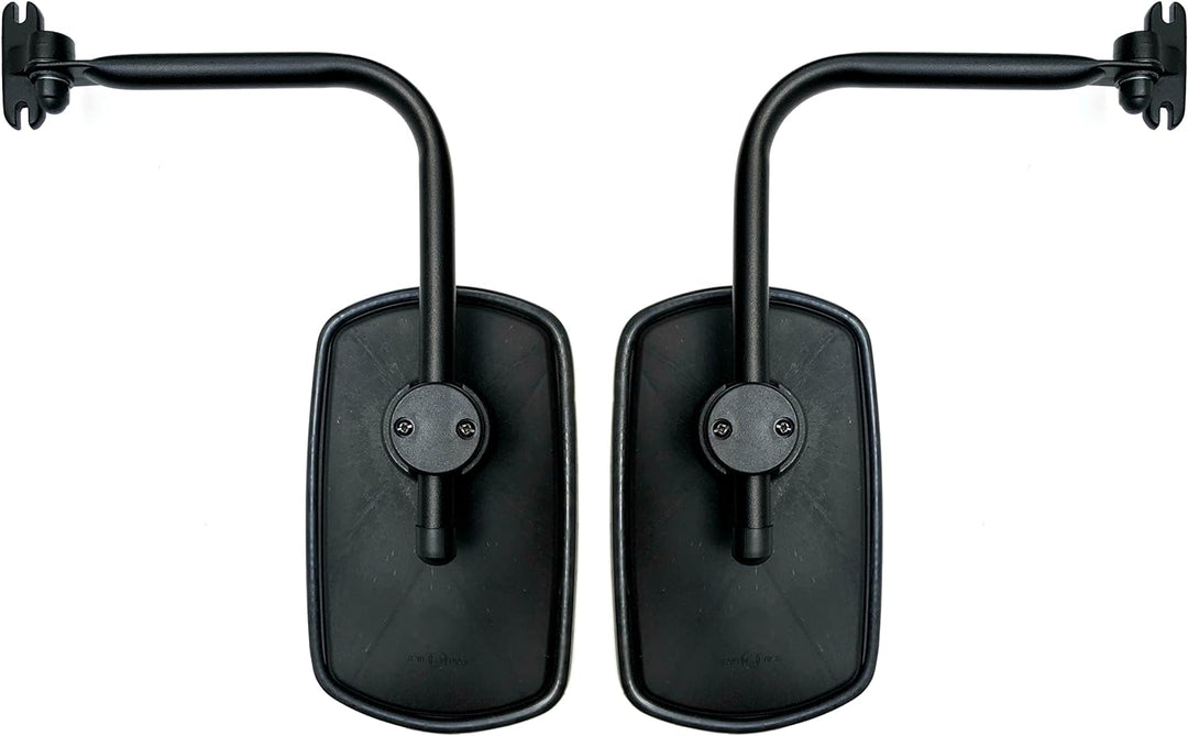 MelTruck® 2x Aussenspiegel 260x155 E20 ø14-23 und Spiegelhalter für Traktor LKW Bagger Baumaschinen