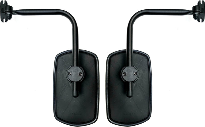 MelTruck® 2x Aussenspiegel 260x155 E20 ø14-23 und Spiegelhalter für Traktor LKW Bagger Baumaschinen