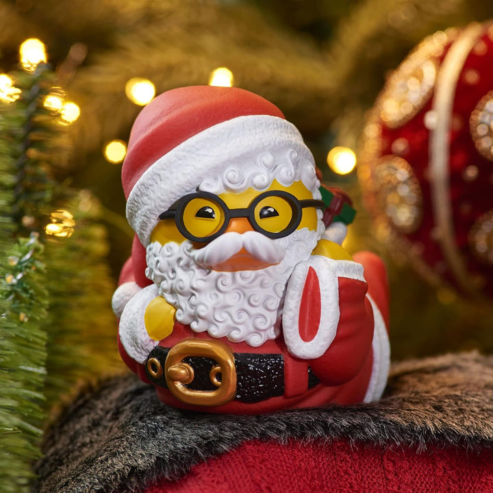 TUBBZ Box-Ausgabe Weihnachtsmann Sammelfigur aus Vinyl in Form Einer Gummiente - Offizielles Numskul