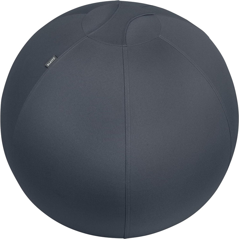 Leitz Sitzball für aktives Sitzen, Gymnastikball, Ergonomische Alternative zum Schreibtischstuhl, 65