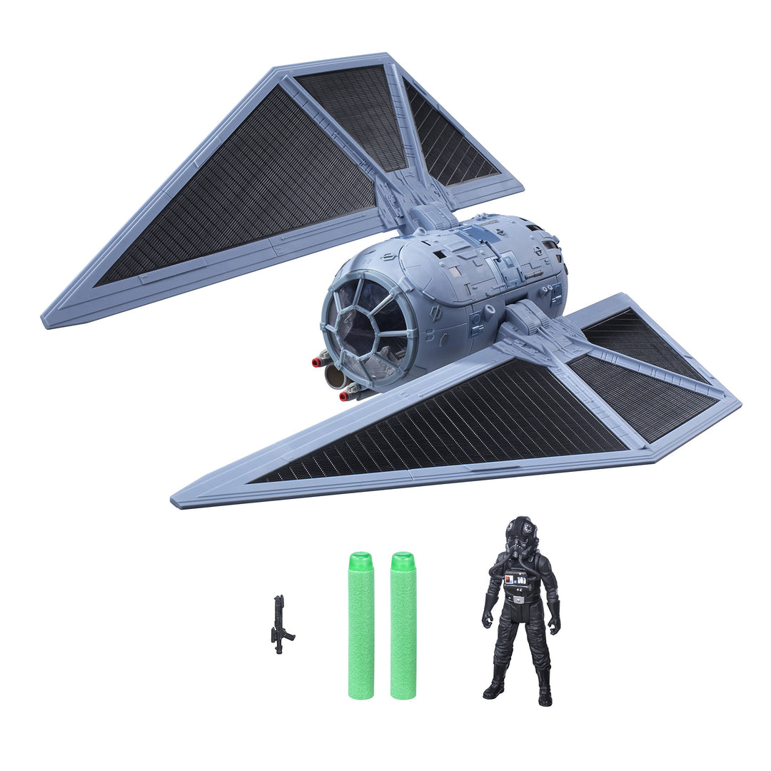 Star Wars Rogue One Fahrzeug - Tie-Striker mit 3.75" Figur, Actionfigur