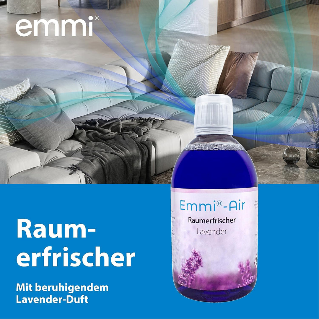 Emmi Air Raumerfrischer Lavender I Wasserlöslicher Raumduft für Luftreiniger und Luftbefeuchter I Ge