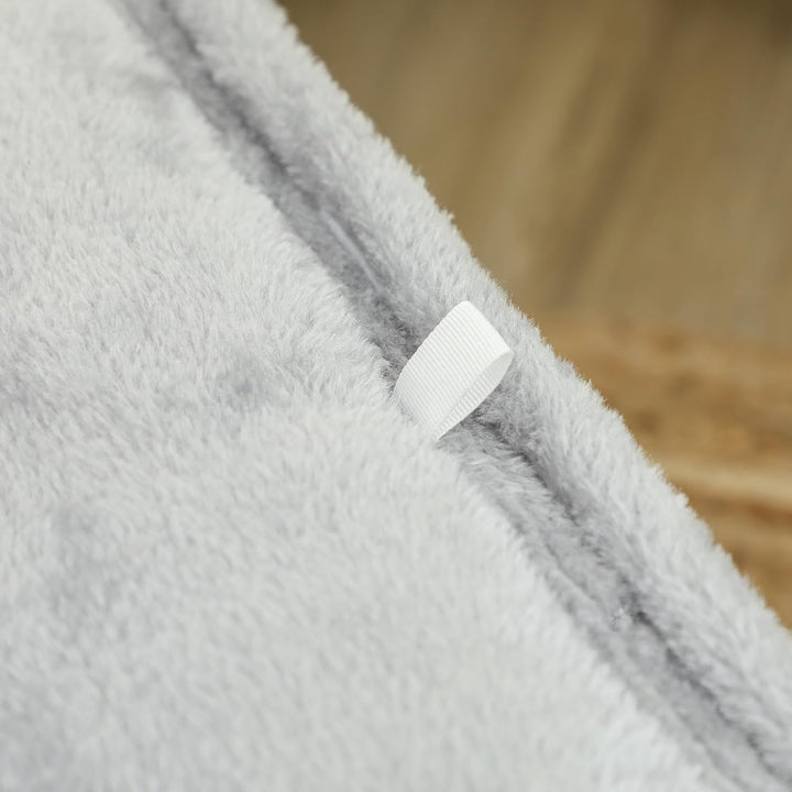 PawHut Kratztonne, 35 cm hoch Katzentonne mit Höhle, Kratzbaum mit Spielball, Katzenturm aus Sisal,