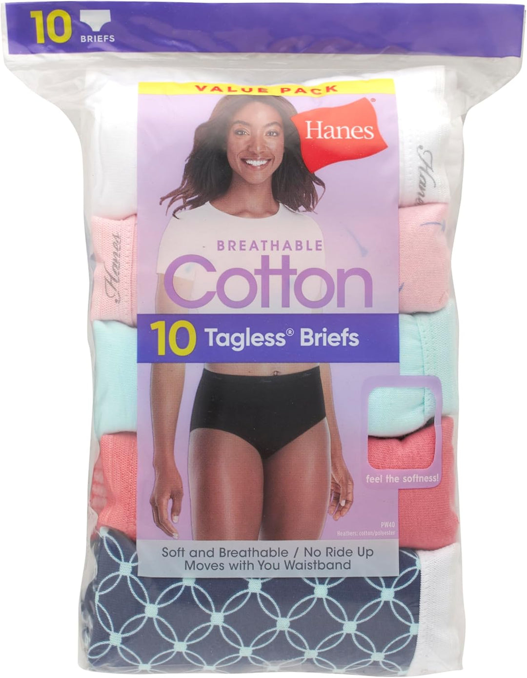 Hanes Beefy-t Herren-T-Shirt, schweres Baumwoll-T-Shirt, 1er- oder 2er-Pack, Big & Tall-Übergrösse M