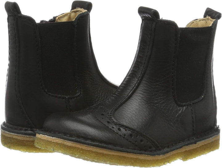Bisgaard Unisex Kinder NoriChelsea Boots 28 EU Schwarz, 28 EU Schwarz
