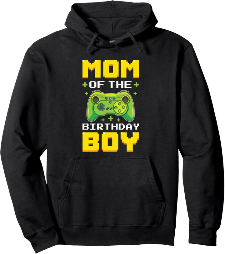 Mutter des Geburtstags-Boy Videospiel-Controller Gaming Pullover Hoodie