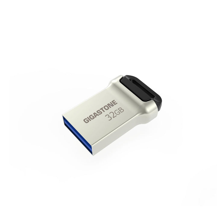GIGASTONE 32GB Nano Flash-Laufwerk, Z90 USB 3.2 Gen 1, 100MB/s UltraSchnell, Mini, Metalldesign, Dat