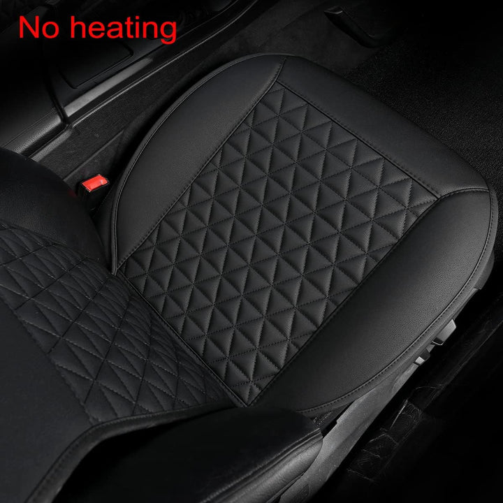 Black Panther 1 Paar Luxus PU-Leder Sitzbezüge Auto Vordersitze, kompatibel mit 95% Autos,Keine Sitz