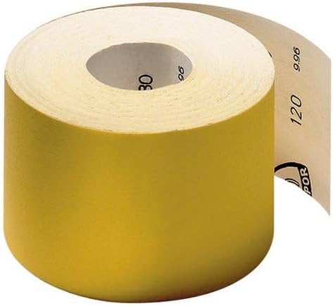Klingpsor 174091 - PS 30 D Schleifmittelrollen mit Papierunterlage, 115x50000 - Korn 120, Korn 120