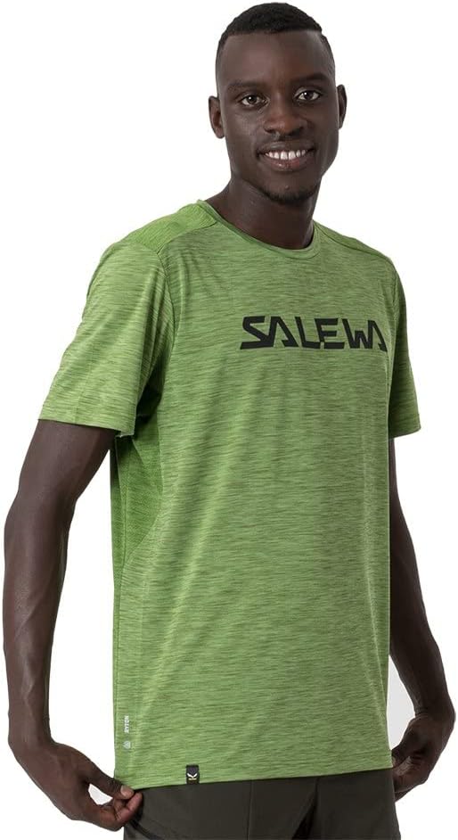 Salewa Herren Puez Hybrid 2 Dry M S/S Tee Hemden & T-shirts XXL Yucca Melange, XXL Yucca Melange