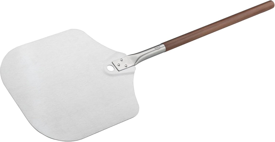 RÖSLE Barbecue Pizza-Set 3-tlg, Hochwertiger Pizzastein, Pizzaschieber und Pizza- und Flammkuchensch