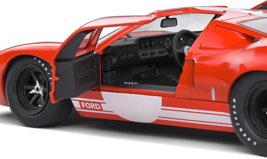 Solido Modellfahrzeug 1:18 Ford GT 40 red Racing S1803005 Rot 1/18ème